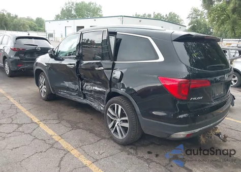 2017 Honda Pilot Touring from USA, damaged, VIN 5FNYF6H96HB055928